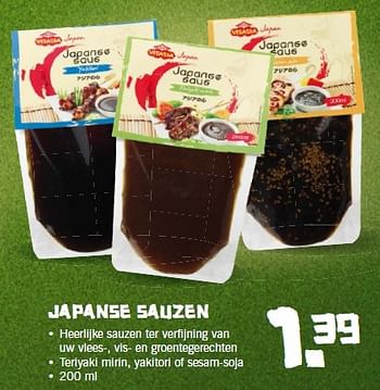Aanbiedingen Japanse sauzen - Vitasia - Geldig van 02/02/2015 tot 08/02/2015 bij Lidl