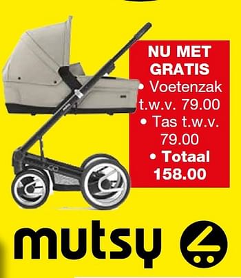 Aanbiedingen Kinderwandelwagen - Mutsy - Geldig van 01/02/2015 tot 15/02/2015 bij Baby & Tiener Megastore