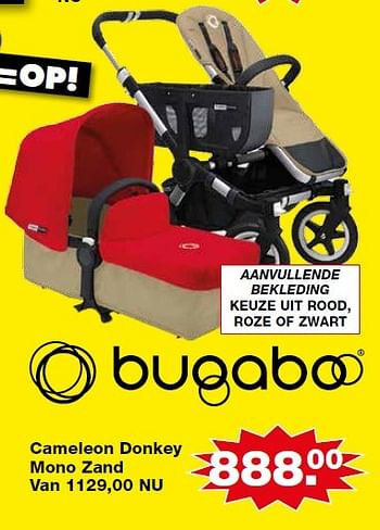Aanbiedingen Cameleon donkey mono zand - Buoabo - Geldig van 01/02/2015 tot 15/02/2015 bij Baby & Tiener Megastore