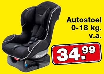 Aanbiedingen Autostoel - Huismerk - Baby &amp; Tiener Megastore - Geldig van 01/02/2015 tot 15/02/2015 bij Baby & Tiener Megastore