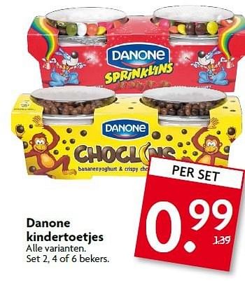 Aanbiedingen Danone kindertoetjes - Danone - Geldig van 08/02/2015 tot 14/02/2015 bij Deka Markt