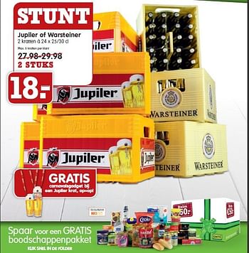 Aanbiedingen Jupiler of warsteiner - Jupiler - Geldig van 08/02/2015 tot 14/02/2015 bij Em-té