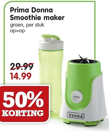 Aanbiedingen Prima donna smoothie maker - Primadonna - Geldig van 08/02/2015 tot 14/02/2015 bij Em-té