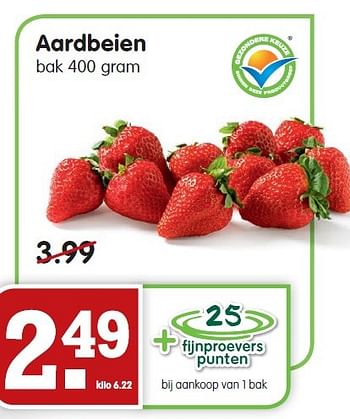 Aanbiedingen Aardbeien - Huismerk - Em-té - Geldig van 08/02/2015 tot 14/02/2015 bij Em-té
