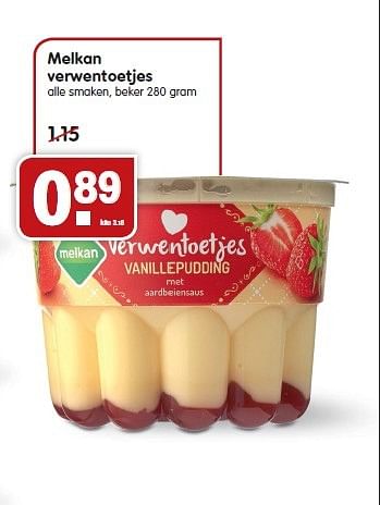 Aanbiedingen Melkan verwentoetjes - Melkan - Geldig van 08/02/2015 tot 14/02/2015 bij Em-té