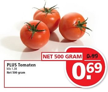 Aanbiedingen Plus tomaten - Huismerk - Plus - Geldig van 08/02/2015 tot 14/02/2015 bij Plus