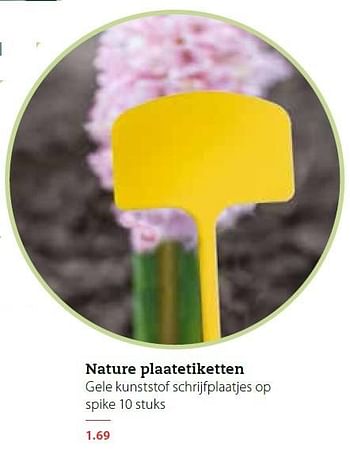 Aanbiedingen Nature plaatetiketten - Huismerk- Boerenbond - Geldig van 02/02/2015 tot 15/02/2015 bij Boerenbond