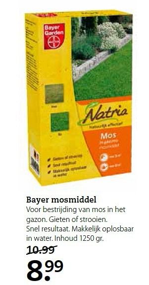 Aanbiedingen Bayer mosmiddel - Bayer - Geldig van 02/02/2015 tot 15/02/2015 bij Boerenbond