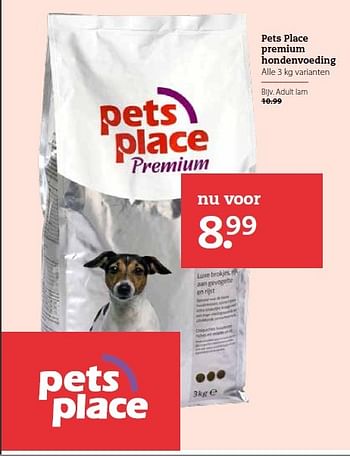 Aanbiedingen Pets place premium hondenvoeding - Petsplace - Geldig van 02/02/2015 tot 15/02/2015 bij Boerenbond