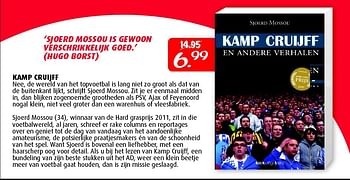 Aanbiedingen Kamp cruijff nee, de wereld van het topvoetbal - Huismerk - Boekenvoordeel - Geldig van 05/02/2015 tot 22/02/2015 bij Boekenvoordeel