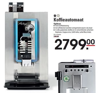 Aanbiedingen Koffieautomaat - Alex Meijer - Geldig van 05/02/2015 tot 23/02/2015 bij Sligro