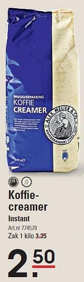 Aanbiedingen Koffiecreamer - Alex Meijer - Geldig van 05/02/2015 tot 23/02/2015 bij Sligro