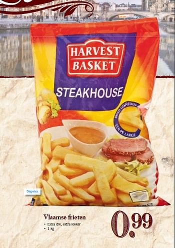 Aanbiedingen Vlaamse frieten - Harvest Basket - Geldig van 09/02/2015 tot 14/02/2015 bij Lidl