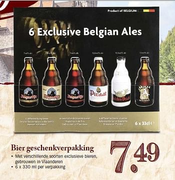 Aanbiedingen Bier geschenkverpakking - Huismerk - Lidl - Geldig van 09/02/2015 tot 14/02/2015 bij Lidl