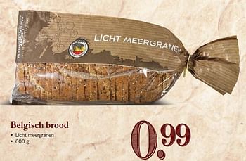 Aanbiedingen Belgisch brood licht meergranen - Huismerk - Lidl - Geldig van 09/02/2015 tot 14/02/2015 bij Lidl