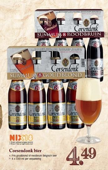 Aanbiedingen Corsendonk bier - Corsendonck - Geldig van 09/02/2015 tot 14/02/2015 bij Lidl