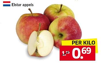 Aanbiedingen Elstar appels - Huismerk - Lidl - Geldig van 09/02/2015 tot 14/02/2015 bij Lidl