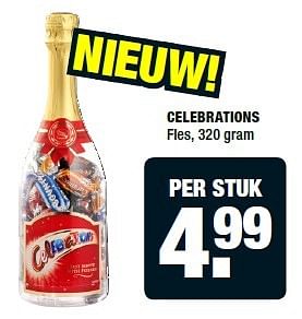 Aanbiedingen Celebrations - Celebrations - Geldig van 09/02/2015 tot 22/02/2015 bij Big Bazar