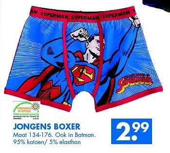 Aanbiedingen Jongens boxer - Huismerk - Zeeman  - Geldig van 14/02/2015 tot 21/02/2015 bij Zeeman