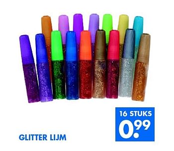 Aanbiedingen Glitter lijm - Huismerk - Zeeman  - Geldig van 14/02/2015 tot 21/02/2015 bij Zeeman