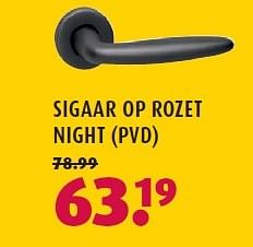 Aanbiedingen Sigaar op rozet night (pvd) - Van Leeuwen - Geldig van 09/02/2015 tot 01/03/2015 bij Hubo