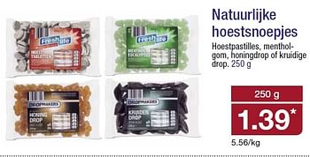 Aanbiedingen Natuurlijke hoestsnoepjes - Huismerk - Aldi - Geldig van 18/02/2015 tot 24/02/2015 bij Aldi