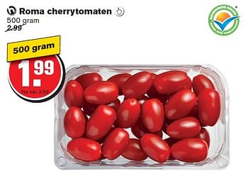 Aanbiedingen Roma cherrytomaten  - Huismerk - Hoogvliet - Geldig van 18/02/2015 tot 24/02/2015 bij Hoogvliet