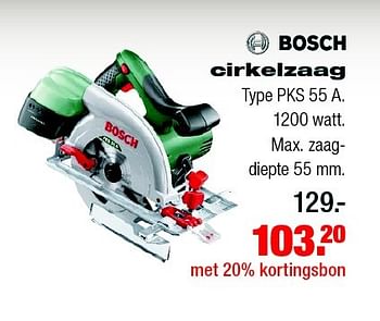 Aanbiedingen Bosch cirkelzaag - Bosch - Geldig van 16/02/2015 tot 22/02/2015 bij Praxis