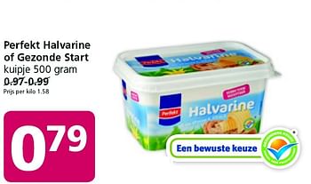 Aanbiedingen Perfekt halvarine of gezonde start - Perfekt - Geldig van 16/02/2015 tot 22/02/2015 bij Jan Linders