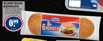 Aanbiedingen Hamburgerbroodjes - Mcennedy - Geldig van 16/02/2015 tot 22/02/2015 bij Lidl