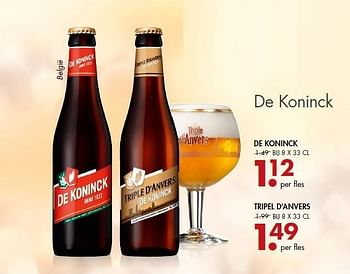 Aanbiedingen De koninck - De Koninck - Geldig van 15/02/2015 tot 28/02/2015 bij Mitra