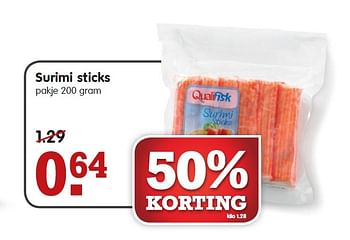 Aanbiedingen Surimi sticks - Huismerk - Em-té - Geldig van 22/02/2015 tot 28/02/2015 bij Em-té