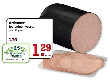 Aanbiedingen Ardenner boterhamworst - Huismerk - Em-té - Geldig van 22/02/2015 tot 28/02/2015 bij Em-té