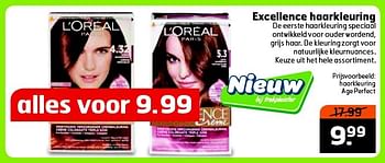 Aanbiedingen Excellence haarkleuring - L'Oreal Paris - Geldig van 24/02/2015 tot 01/03/2015 bij Trekpleister