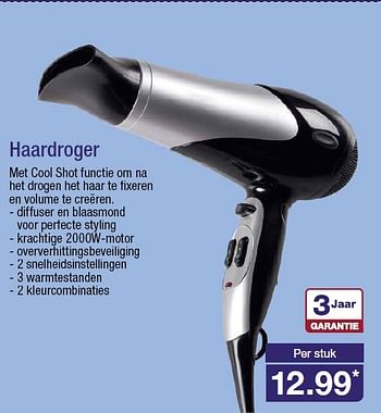 Aanbiedingen Haardroger - Huismerk - Aldi - Geldig van 25/02/2015 tot 03/03/2015 bij Aldi