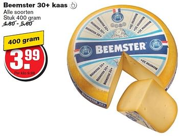 Aanbiedingen Beemster 30+ kaas  - Beemster - Geldig van 25/02/2015 tot 03/03/2015 bij Hoogvliet