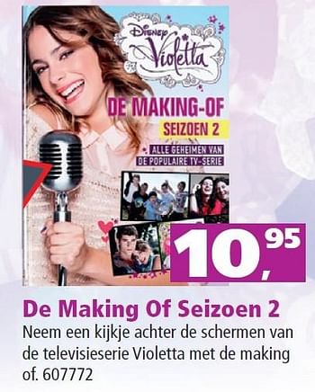 Aanbiedingen De making of seizoen 2 - Disney - Geldig van 22/02/2015 tot 05/03/2015 bij Intertoys