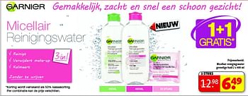 Aanbiedingen Micellair reinigingswater gevoelige huid - Garnier - Geldig van 24/02/2015 tot 08/03/2015 bij Kruidvat