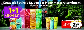 Aanbiedingen Masker healing honey - Dr. Van Der Hoog - Geldig van 24/02/2015 tot 08/03/2015 bij Kruidvat