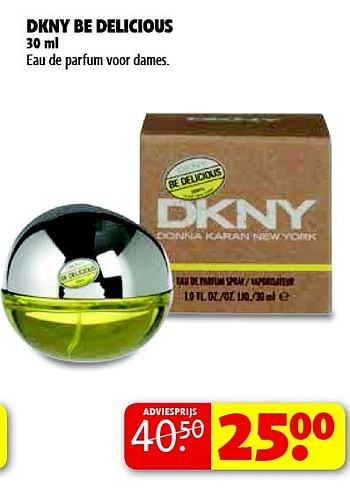 Aanbiedingen Dkny be delicious - DKNY - Geldig van 24/02/2015 tot 08/03/2015 bij Kruidvat