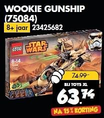 Aanbiedingen Wookie gunship - Lego - Geldig van 21/02/2015 tot 08/03/2015 bij Toys XL