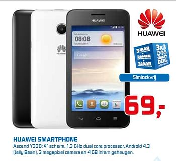 Aanbiedingen Huawei smartphone - Huawei - Geldig van 23/02/2015 tot 08/03/2015 bij BCC