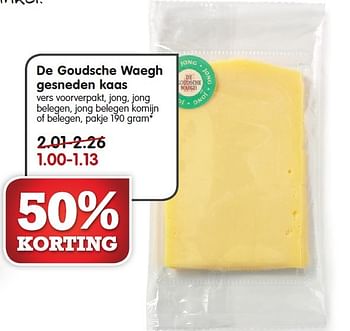 Aanbiedingen De goudsche waegh gesneden kaas - De Goudsche Waegh - Geldig van 01/03/2015 tot 07/03/2015 bij Em-té