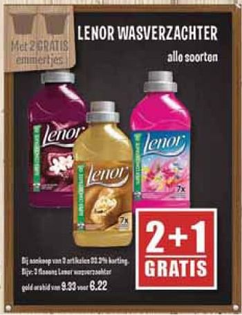 Aanbiedingen Lenor wasverzachter - Lenor - Geldig van 02/03/2015 tot 07/03/2015 bij MCD Supermarkten