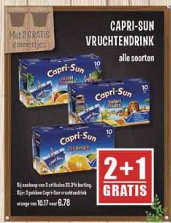 Aanbiedingen Capri-sun vruchtendrink - Capri-Sun - Geldig van 02/03/2015 tot 07/03/2015 bij MCD Supermarkten
