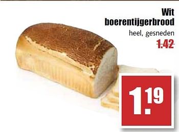 Aanbiedingen Wit boerentijgerbrood - Huismerk - MCD Supermarkten - Geldig van 02/03/2015 tot 07/03/2015 bij MCD Supermarkten