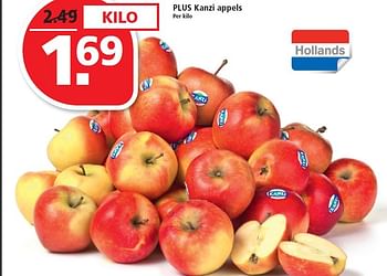 Aanbiedingen Plus kanzi appels - Huismerk - Plus - Geldig van 01/03/2015 tot 07/03/2015 bij Plus