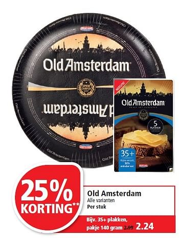 Aanbiedingen Old amsterdam - Old Amsterdam - Geldig van 01/03/2015 tot 07/03/2015 bij Plus