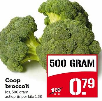 Aanbiedingen Coop broccoli - Huismerk - Coop - Geldig van 02/03/2015 tot 07/03/2015 bij Coop