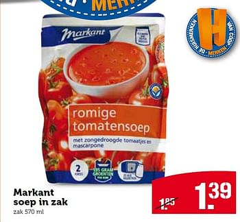 Aanbiedingen Markant soep in zak - Markant - Geldig van 02/03/2015 tot 07/03/2015 bij Coop